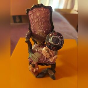 Set Of 4 Minature Victorian Chairs